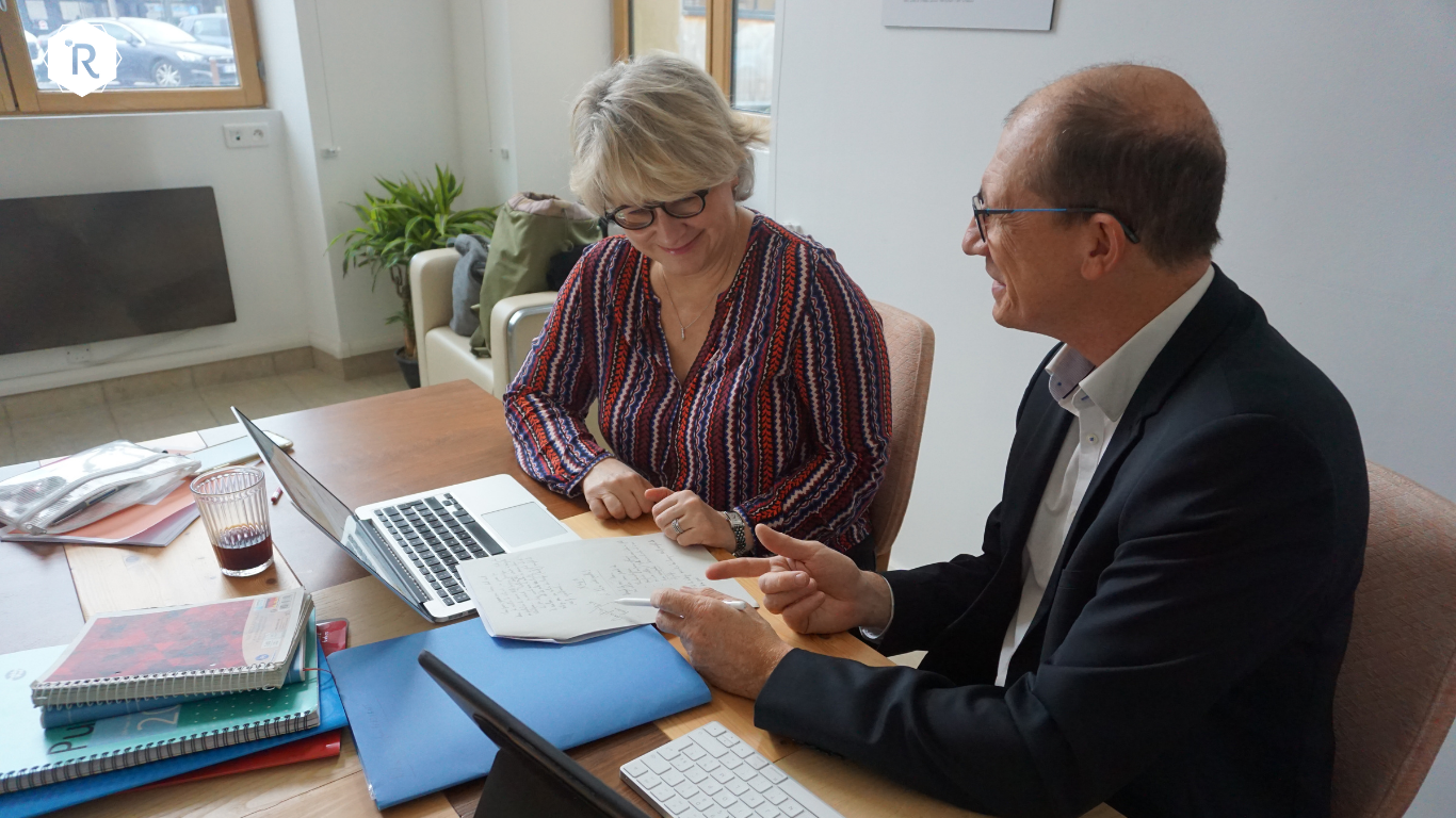 Une belle complÉmentaritÉ professionnelle à La Ruche: Christine Beroud et StÉphane Perchant